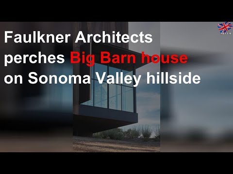 Видео: Faulkner Architects оборачивает дом Северной Калифорнии атмосферостойкой сталью