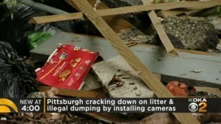 City Of Pittsburgh Cracking Down On Littering And Illegal Dumping