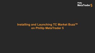 Installing and Launching TC Market Buzz™ on Phillip MetaTrader 5 screenshot 2