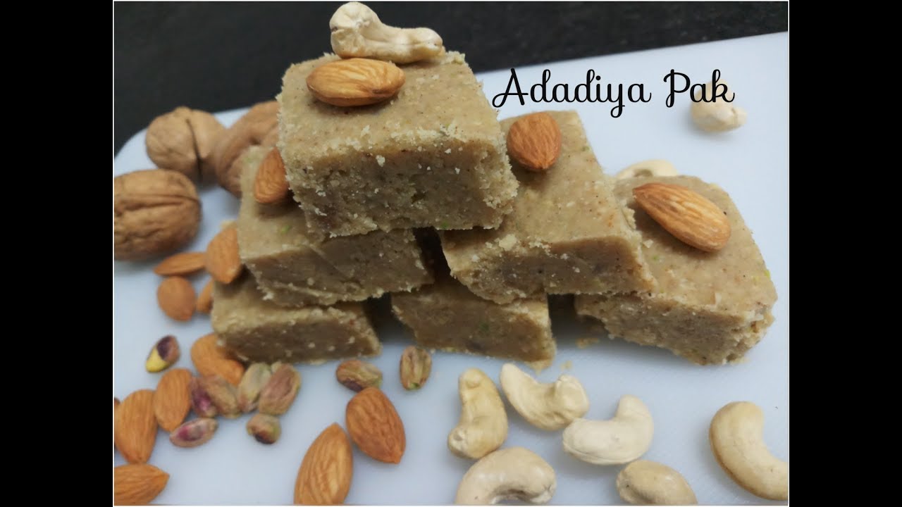 Adadiya Pak recipe Gund Pak अददिया पाक Winter special dry fruits