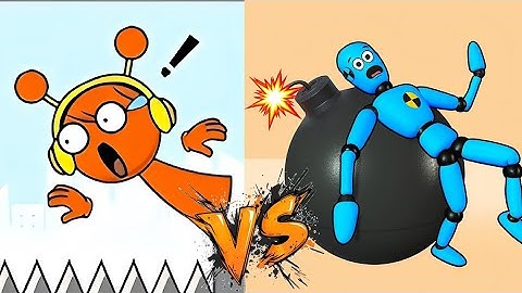 Ragdoll Break vs Spranky Run vs Kick Break 🔥 Ultimate Funny Physics Battle | Mobile Game Showdown
