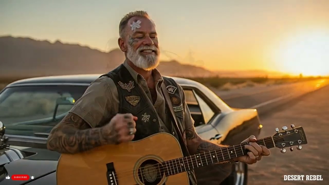 Dust fueled outlaw rock session with heavy riffs and rebel fire | Desert Rebel