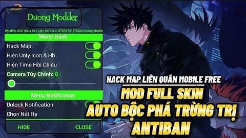 Hack Map Liên Quân Mobile Miễn Phí | Auto Bộc Phá - Trừng Trị Chuẩn 100% | Mod Full Skin - Antiban