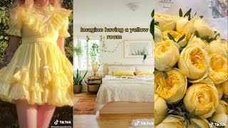 if your favorite color is yellow, watch this video | yellow aesthetics tiktok 💛