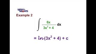 Integration : Natural Logarithms