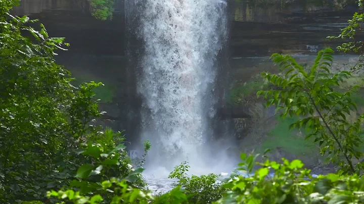 Roaring Waterfall | Water White Noise for Focus, Studying, Sleep or Relaxation