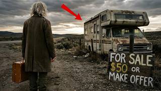Kicked Out at 72, She Bought a $50 Abandoned RV — What She Found Inside Shocked Everyone!