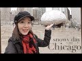 Snowy Day in Chicago + Travel Nighttime Skincare Routine