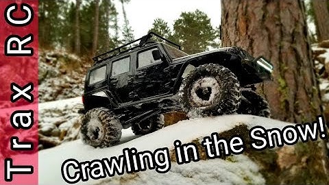 Redcat Gen 8 Crawling in the Snow!