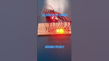 32effects LED chaser Arduino project //#shorts