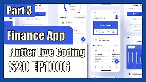 [Flutter] Flutter Live Coding EP1006 (Finance App Part 3) | riverpod