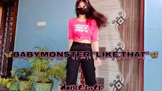 BABYMONSTER 'LIKE THAT'🦋|| dance coverʕ⁠ ⁠ꈍ⁠ᴥ⁠ꈍ⁠ʔ #babymonster #likethat