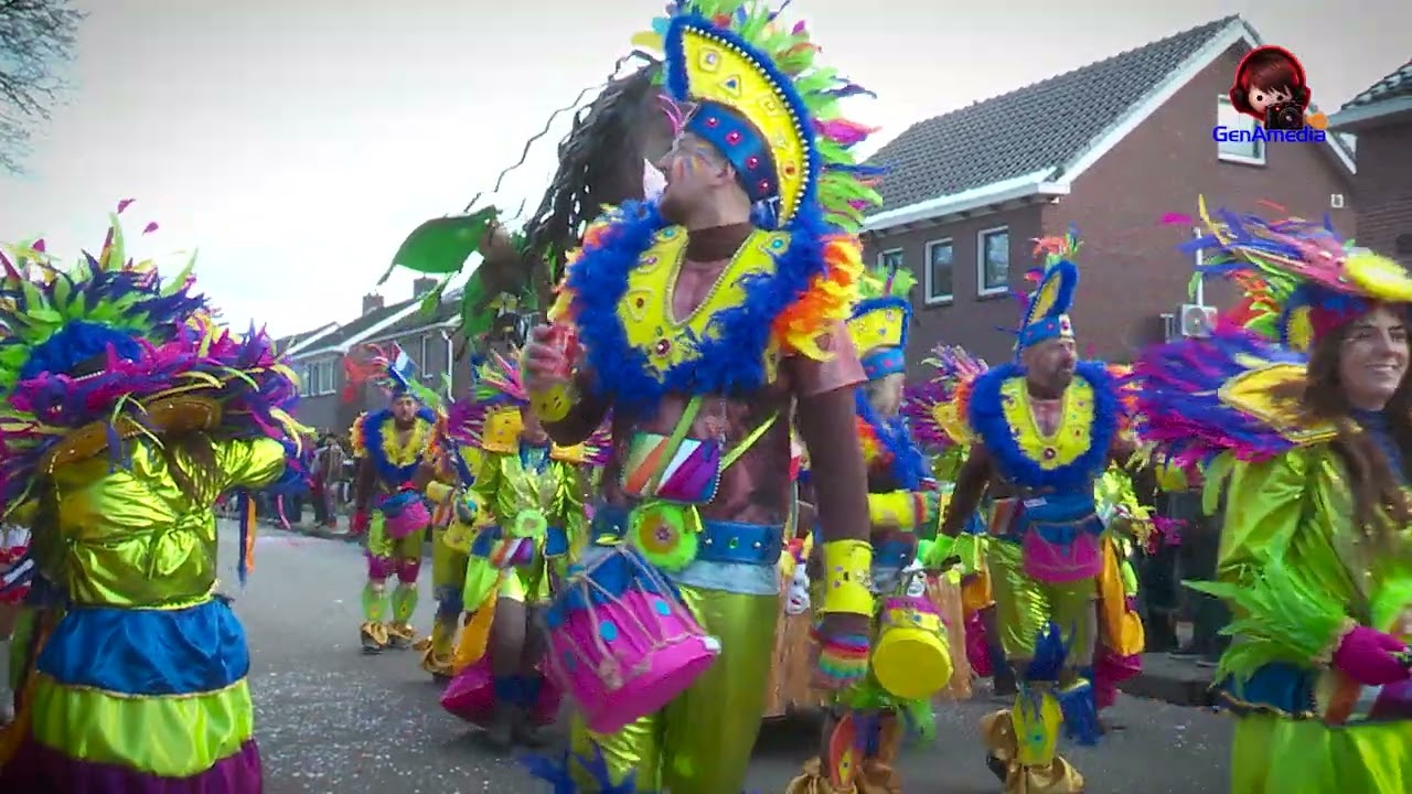 61e carnaval van Carnavalsvereniging de Kloosterwiekers trekt vele bezoekers naar Ter Apel