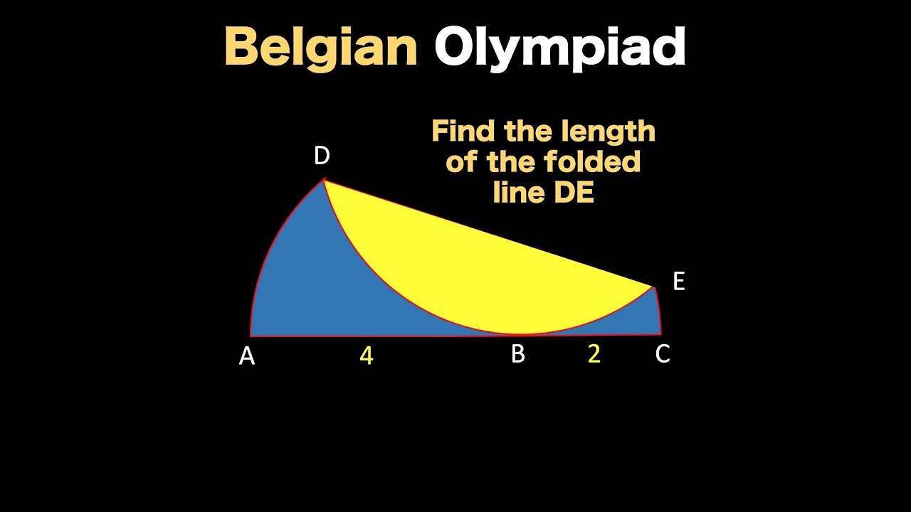 Belgian Math Olympiad - YouTube