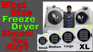 Which Size Freeze Dryer Is Right For You? Guide to Choosing the Right Size Freeze Dryer