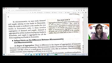 Economics (Principles Of MacroEconomics-1)Cl-1Intro. To MacroEconomics - REENA BAJAJ BA Prog. 4thSem