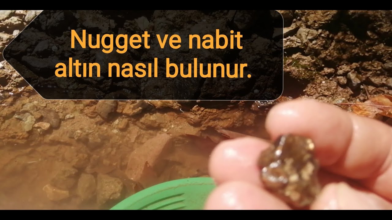 Nugget ve nabit altın nasıl bulabiliriz.. Nugget and nabit how can we fınd