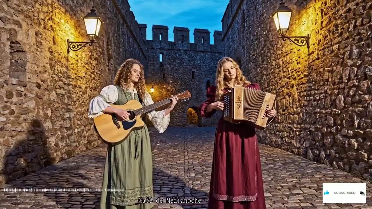 地中海の静かな潮風に抱かれて響くギターとアコーディオンの穏やかな調べ