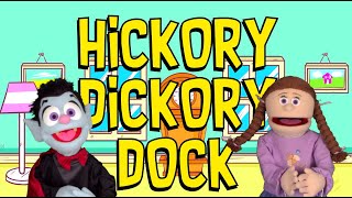 HICKORY DICKORY DOCK PUPPET KIDS SONG | Family Friendly Nursery Rhymes | Toddlerific Story Time