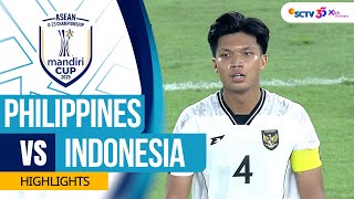 Philippines VS Indonesia - Highlights | ASEAN U-23 Championship Mandiri Cup 2025