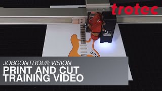 JobControl® Vision: Print and Cut Training Video