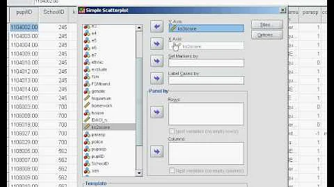 1. Simple Linear Regression on SPSS Part 1 - The Scatterplot