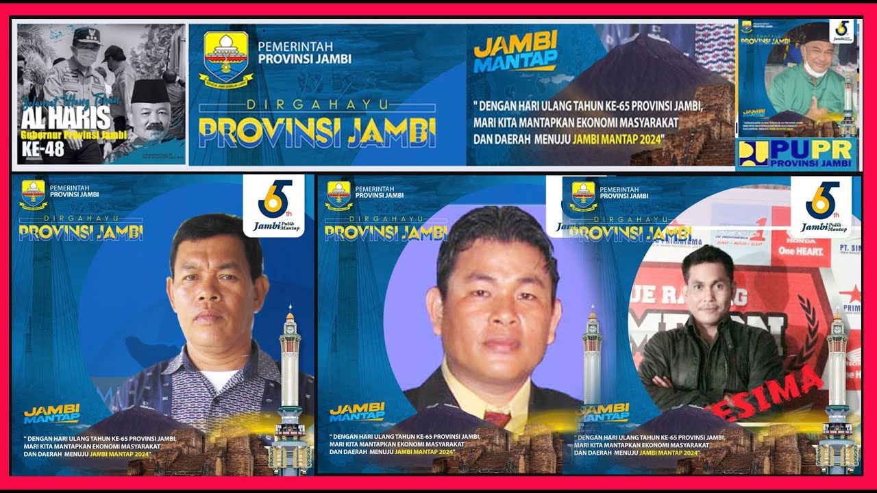 Jambi hut 2022 provinsi Meriahkan HUT