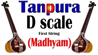 Tanpura Sound Original | D Scale (Madhyam) | Daily Meditation & Riyaz | Indian Music ART