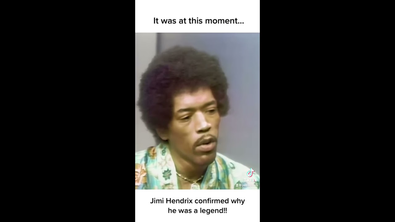 Jimi Hendrix Confirms Why He Was The GREATEST Shorts