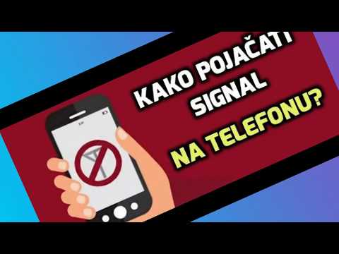 Video: Kako Pojačati Mobilni Signal