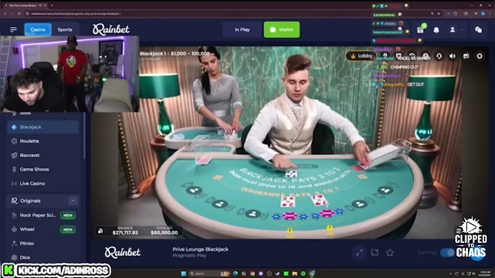 Adin Ross RAGE QUITS After Losing His $300,000 Jackpot In 5 Minutes 