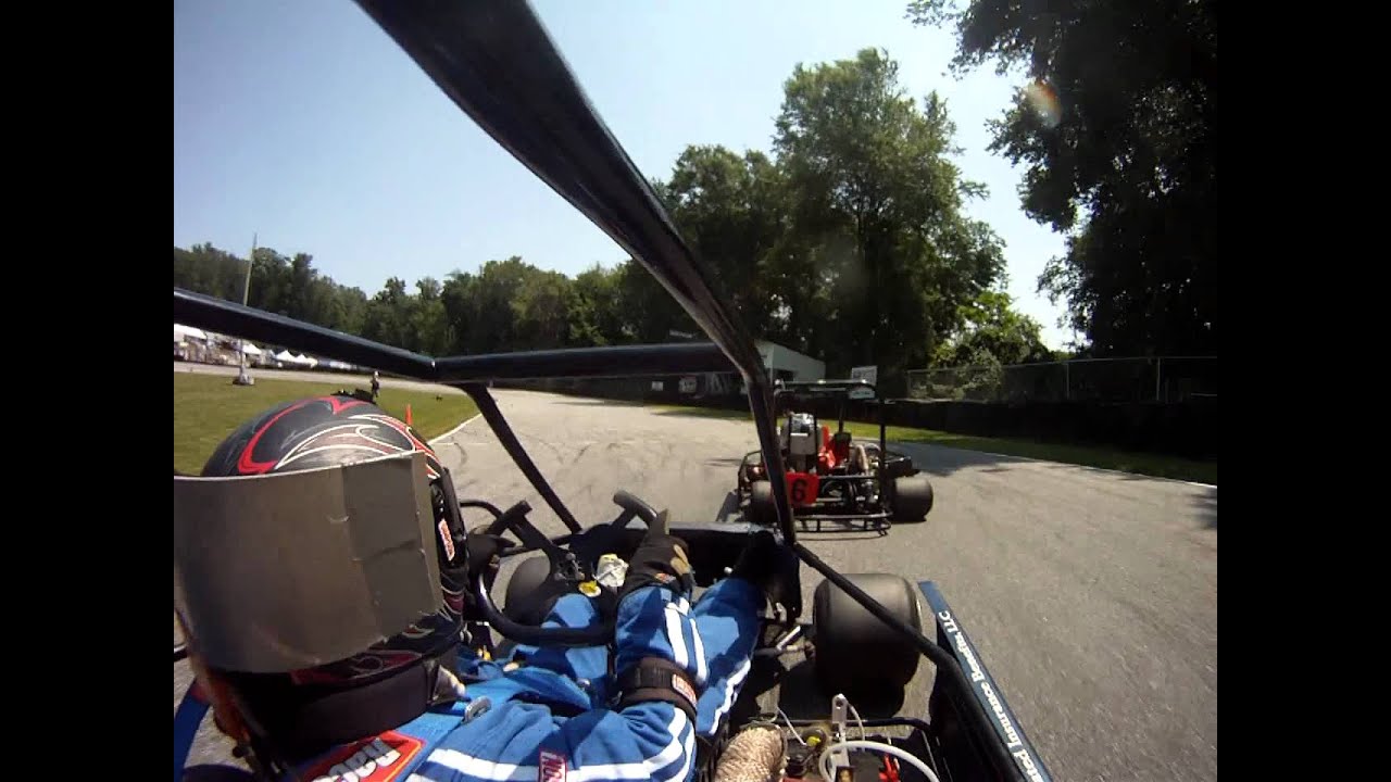 Pomfret Speedway Kart Jr Sportsman 1 Lucas Leone 7112 heat race win