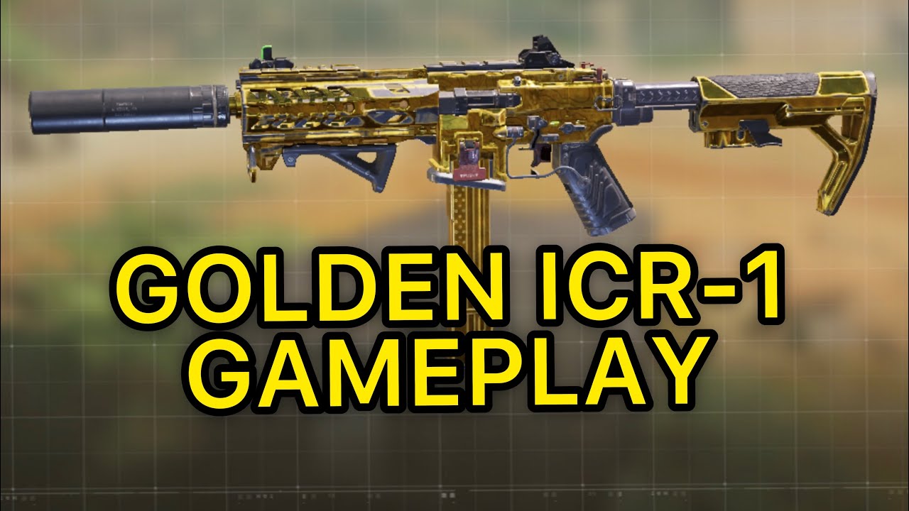 Codm Golden Icr 1 Gameplay Youtube