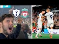 2 red cards  last minute goal  tottenham 2 vs liverpool 1