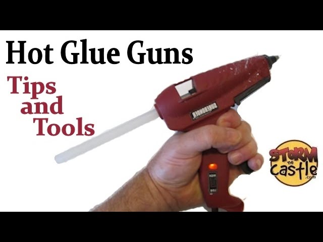 Hot glue gun tips!  Manning Makes Stuff