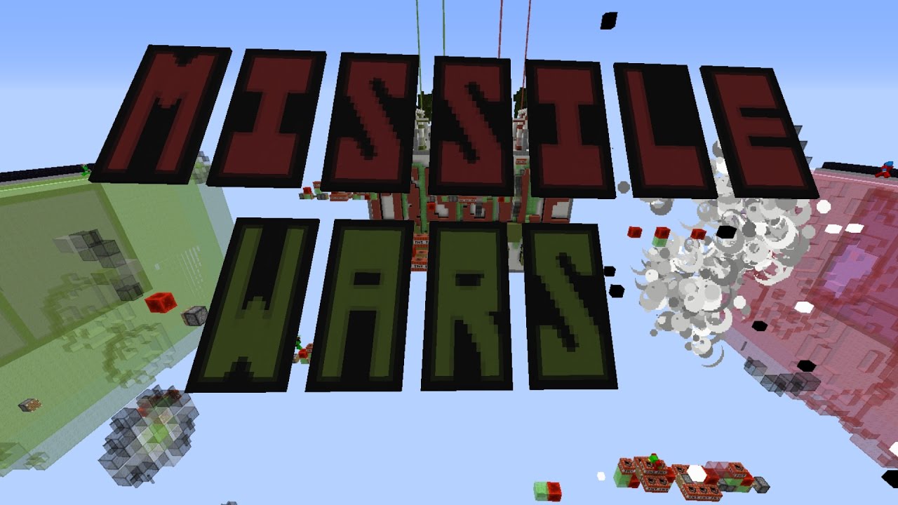 Minecraft Minispiel: TNT-Raketen! Missilewars - YouTube