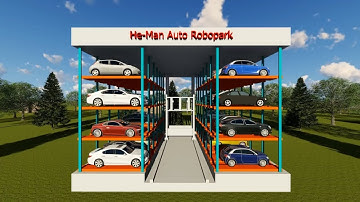 He-Man Auto Robopark Easy Parking System (Fully Automated Multilevel Car Parking System)