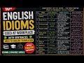 10 Essential English Idioms for School, College & Office|Urdu Meanings with Sentences|Spoken English