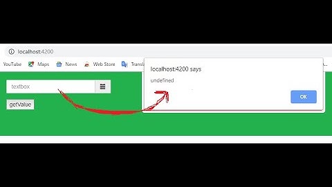 not able to get the input type textbox value when using jquery datetimepicker in angular