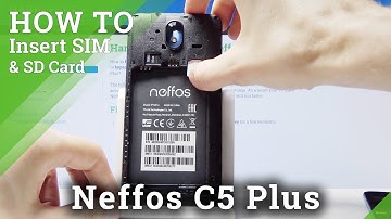 How to Insert Micro SIM & SD Card in TP-LINK Neffos C5 Plus - SIM & SD Installation