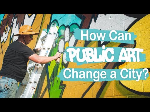 Public Art in Wheeling, WV - Painting a Mural on the Wheeling Heritage Trail