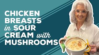 Love & Best Dishes: Chicken Breasts in Sour Cream with Mushrooms Recipe | Chicken Dinner Ideas screenshot 3