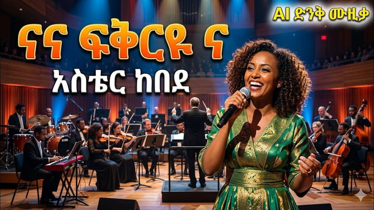 ናና ፍቅርዬ ና አስቴር ከበደ Aster Kebede Na Na Fikirye Na AI Cover Music Barok ...