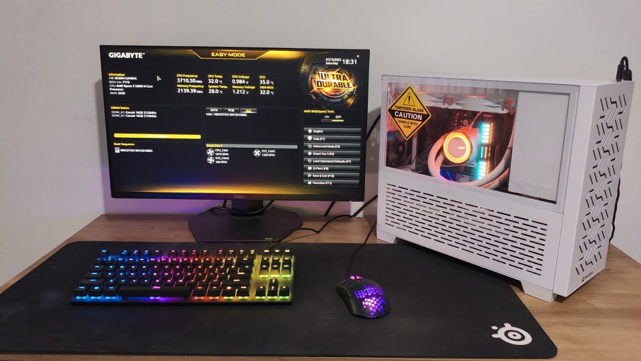 183 Minutes of Building Gaming PC (no talking) - YouTube