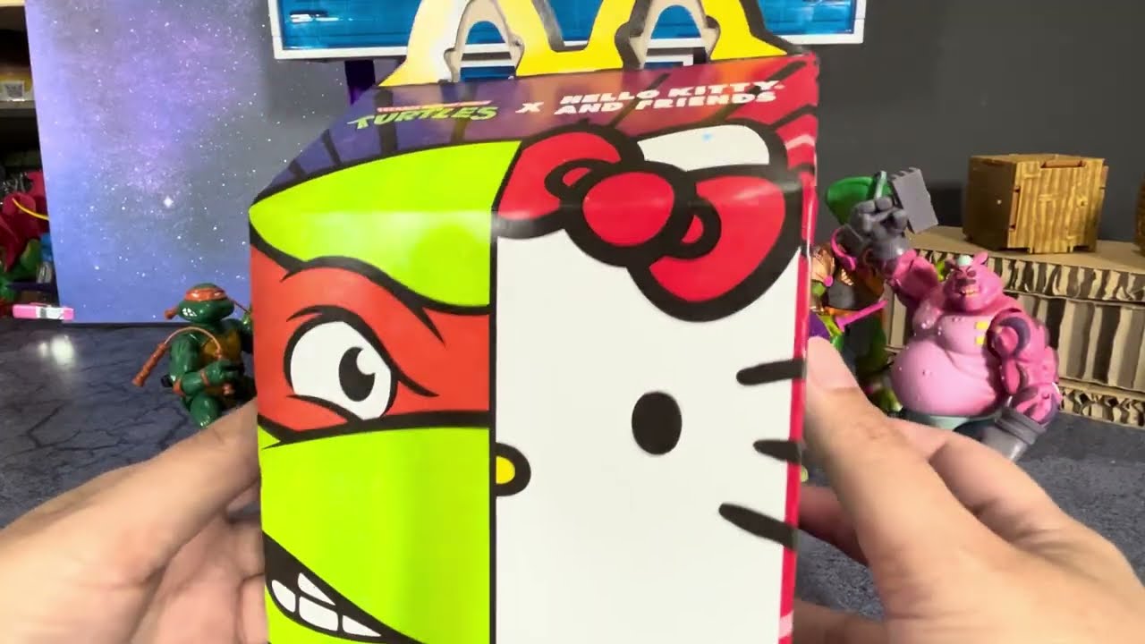 TMNT x Hello Kitty Happy Meal Mayhem! Flip-Or Makes Money Moves  BAM Reviews