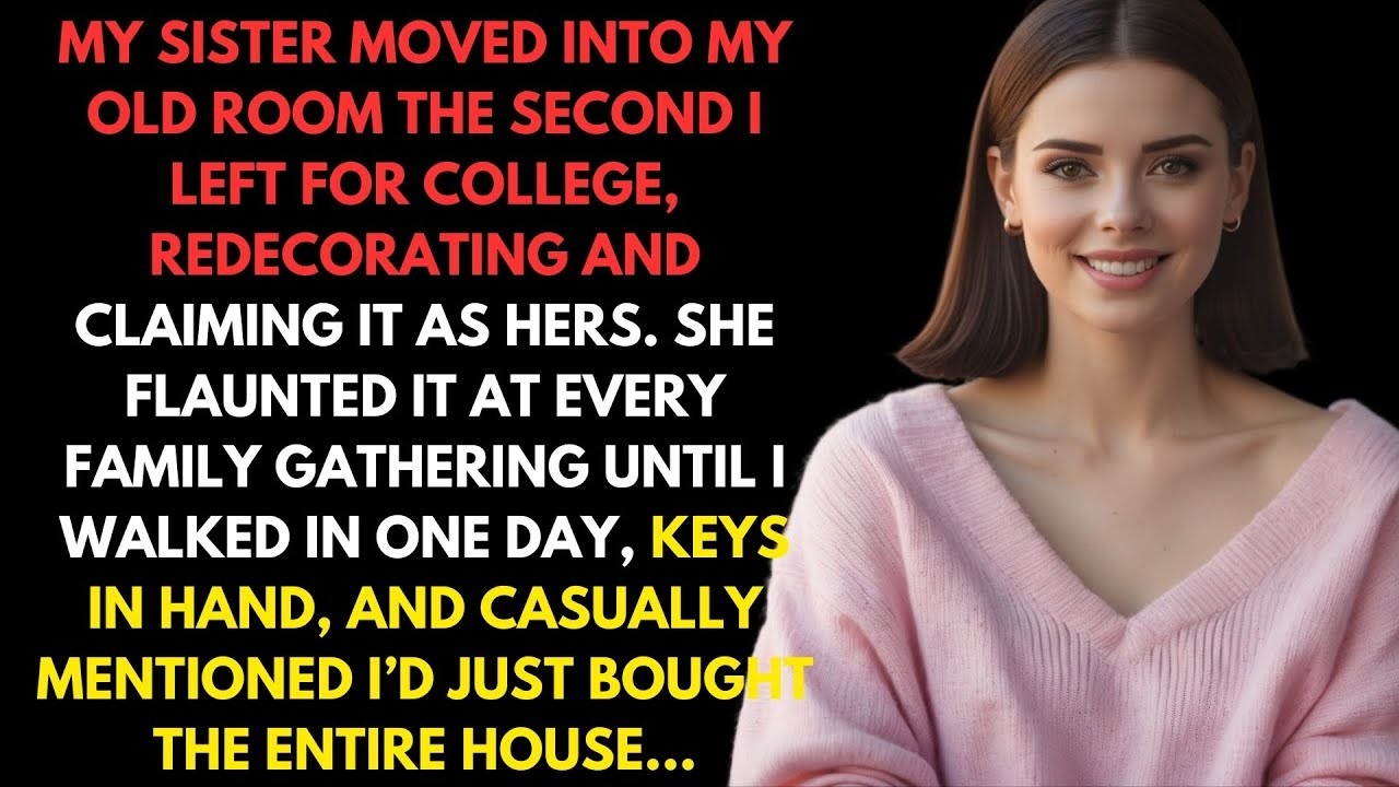 Sister Took My Room After I Moved Out—She Didn't Know I Just Bought the Entire House