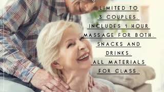 Couples Massage Class February 9th, 2019 12pm, 3pm and 7pm