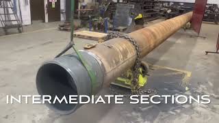 Fabrication of 508 mm segmental casing for CCFA