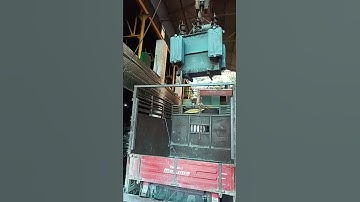 Electric transformer unloading Process