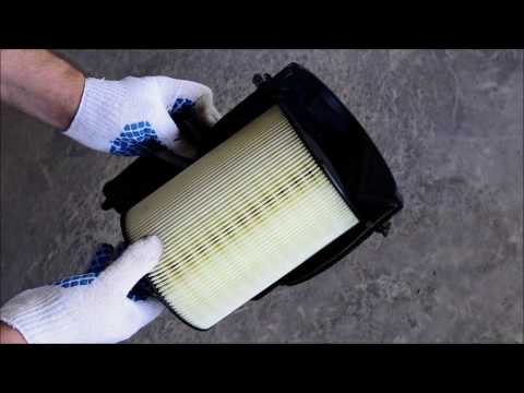 Форд Фокус 2/3. Замена воздушного фильтра. Ford Focus 2/3. Replacing the air filter.